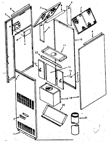 Furnace casing