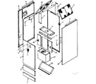 Kenmore 867763150 furnace casing diagram