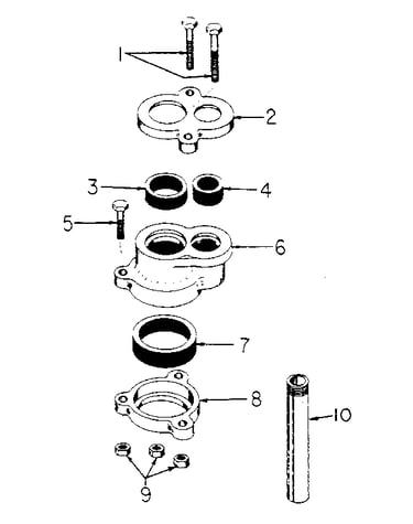 Vertical casing adapter