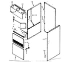 Kenmore 867763740 cabinet diagram