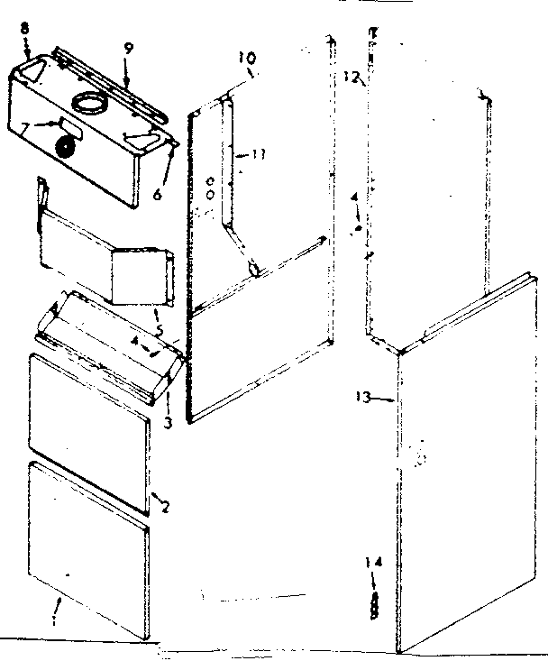 Furnace housing