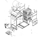 Kenmore 867763540 furnace body diagram