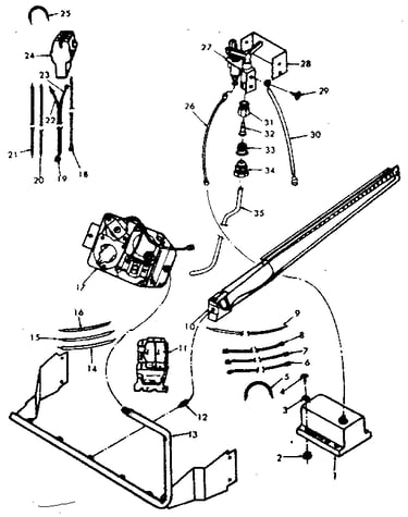 Gas burners and manifold