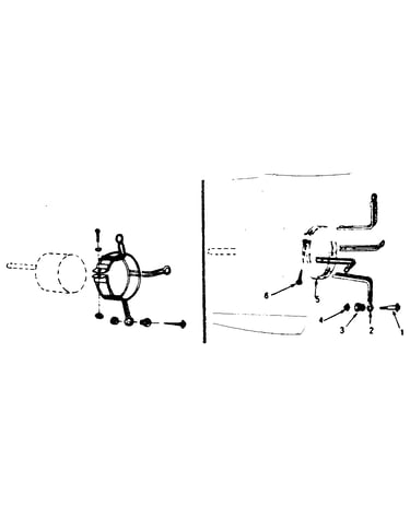 Motor mount assembly 609228