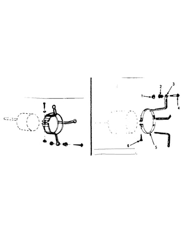 Motor mount assembly 609227