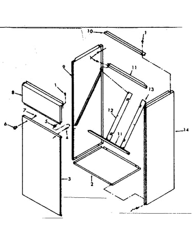 Accessory return air cabinet