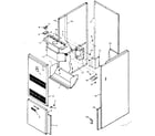 Kenmore 867761080 cabinet diagram