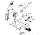 Kenmore 867763330 gas burners and manifold/ 763320 diagram