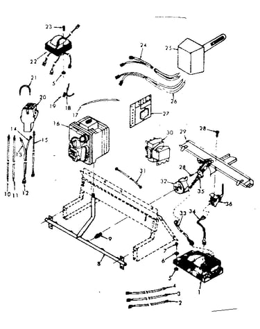 Gas burners and manifold/ 763320