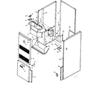 Kenmore 867761081 furnace body / 763321 diagram