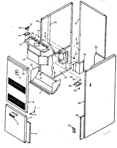 Furnace body / 763321