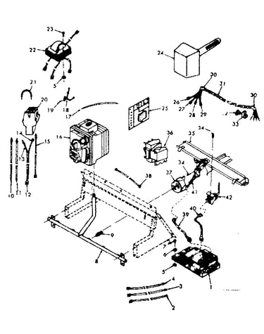 Gas burners and manifold/761071