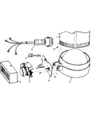 Accessory power vent damper kit
