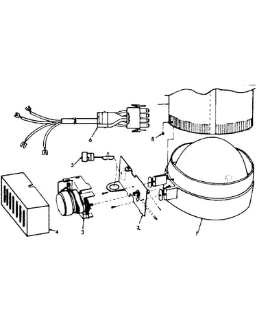 Accessory power vent damper kit