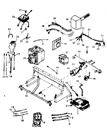 Gas burners and manifold/761072