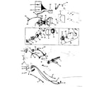 Kenmore 867762243 electrical and vent blower diagram