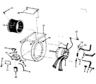 Kenmore 867762330 blower assembly diagram