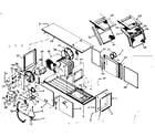 Kenmore 867747981 functional replacement parts diagram