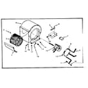 Kenmore 867747971 blower assembly diagram