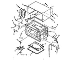Kenmore 5668872180 cabinet parts diagram