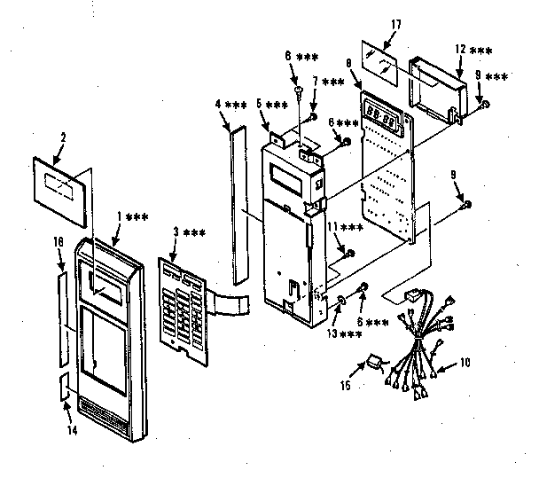 Control panel parts