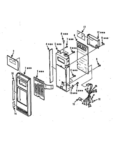 Control panel parts