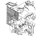 Kenmore 5668872280 switches and microwave parts diagram