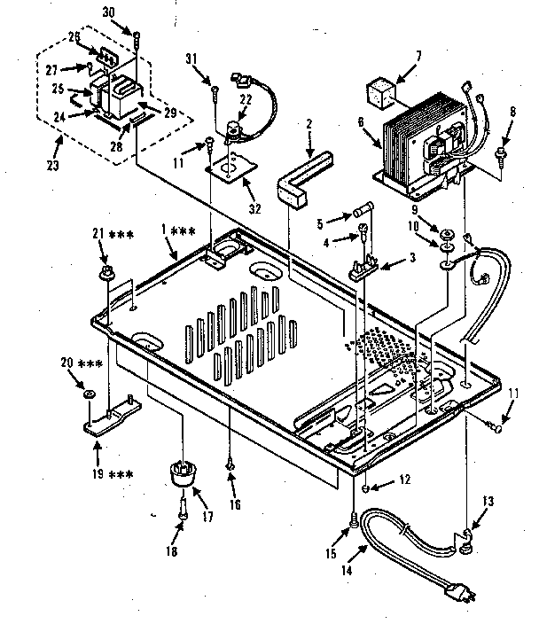 MICROWAVE PARTS