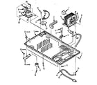 Kenmore 5668872280 microwave parts diagram
