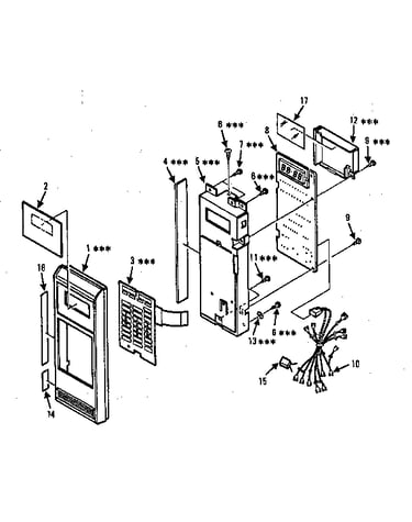 Control panel parts