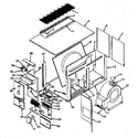 Kenmore 867815162 nonfunctional replacement parts diagram