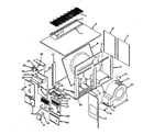 Kenmore 867815060 non-functional replacement parts/815042 diagram