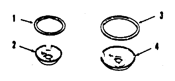 Optional porcelain pan and chrome ring kit no. 8068400
