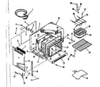 Kenmore 9114548810 body section diagram