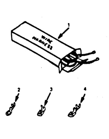 Wire harness and components