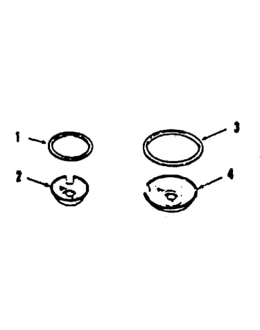 Optional porcelain pan and chrome ring kit no. 806840