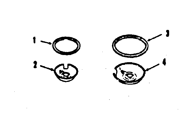 OPTIONAL PORCELAIN PAN AND CHROME RING KIT NO. 8068400