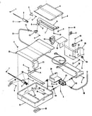 Broiler & oven burner section