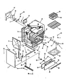 Oven body section