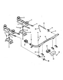 Top burner section