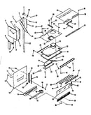 Upper oven pedestal section