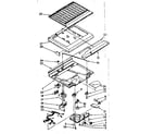 Kenmore 1068364755 compartment separator parts diagram