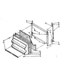 Freezer door parts