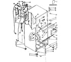 Kenmore 1068374712 cabinet parts diagram