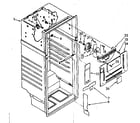 Kenmore 1068374772 liner parts diagram