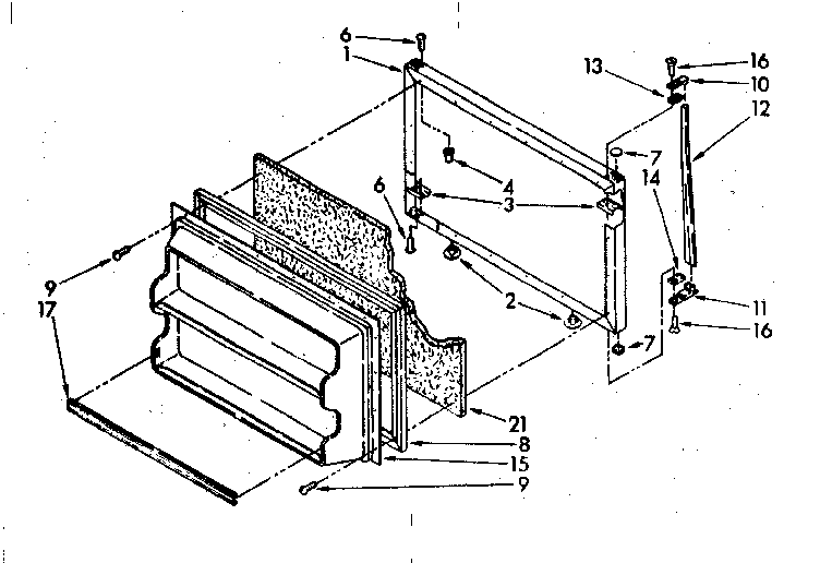 FREEZER DOOR PARTS