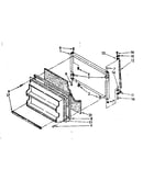 Freezer door parts