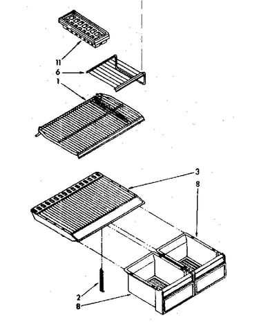Shelf parts