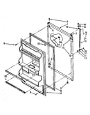 Refrigerator door parts