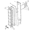 Kenmore 1068579232 freezer door parts diagram